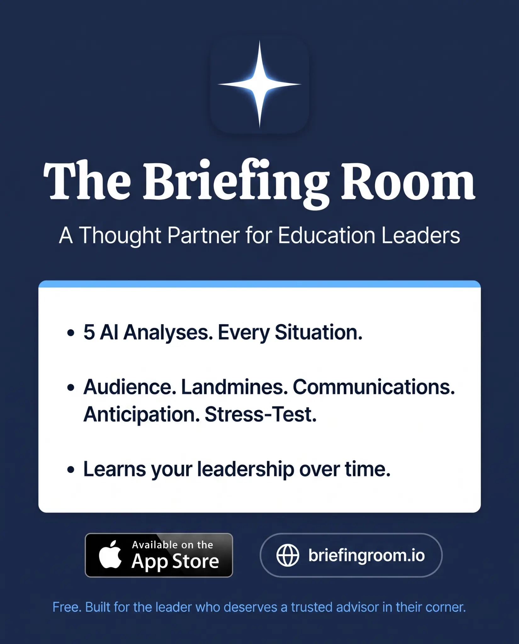 Briefing Room Announcement Resized