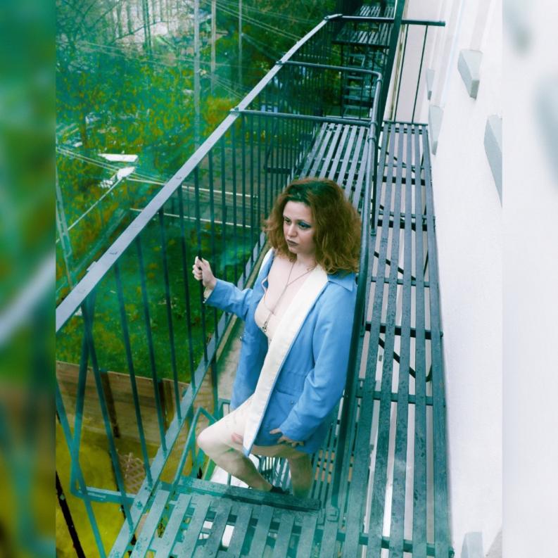 "I Don't Give" cover art. Photo: Melissa Holland