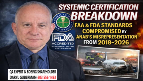 FDA/FAA SYSTEMATIC BREAKDOWN