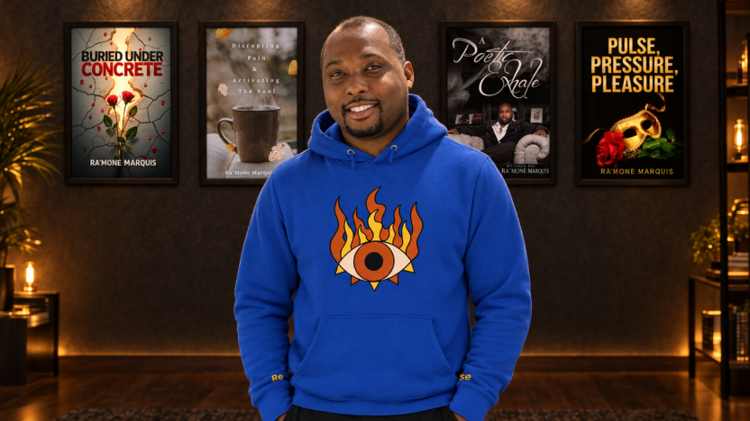 Host In Podcast Studio
