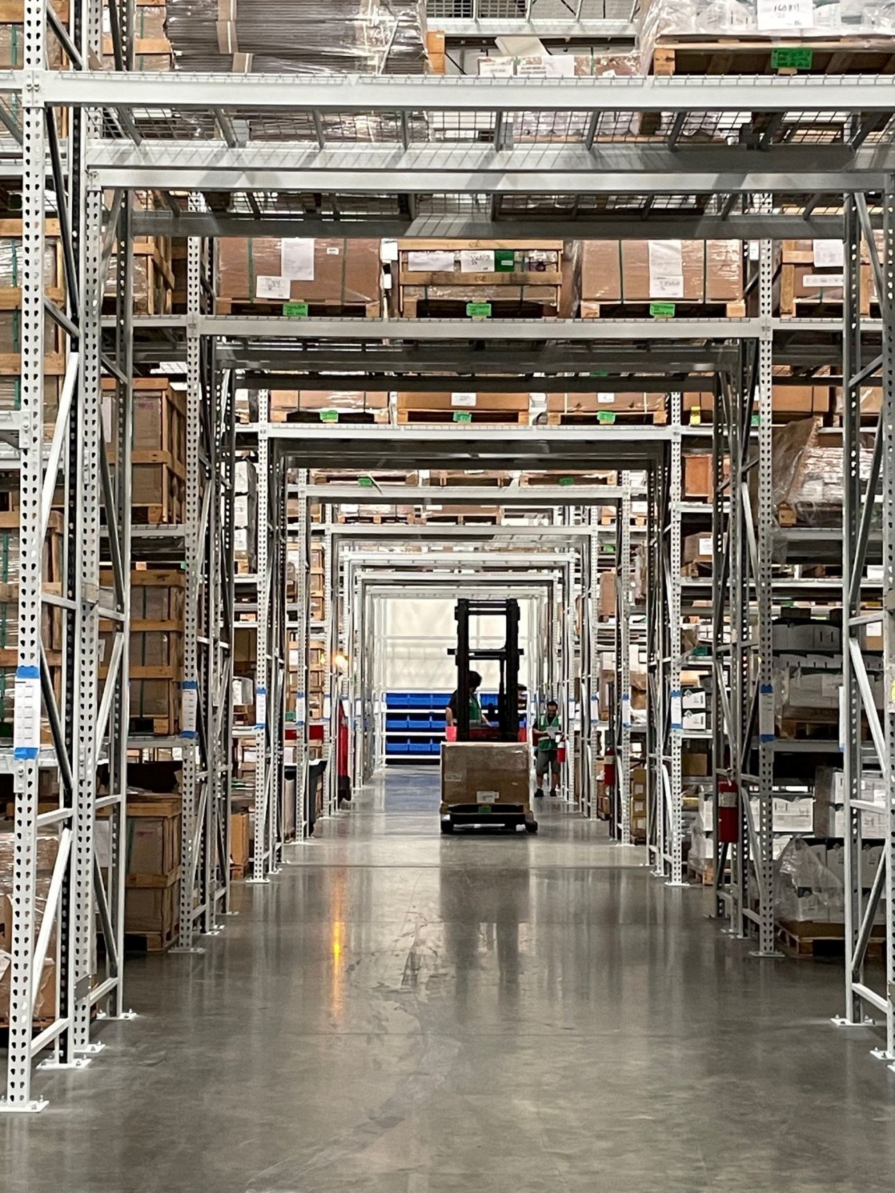 IPD's new warehouse offers triple the size.