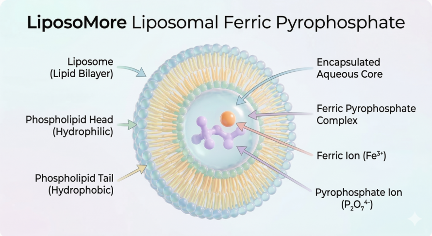 Liposomore Liposomal Ferric Pyrophosphate