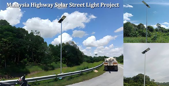 Malaysia Highway Solar Street Light Project