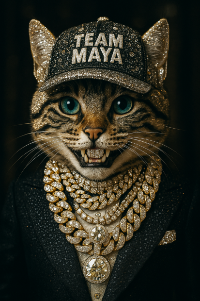 MayaCat Getting Ready