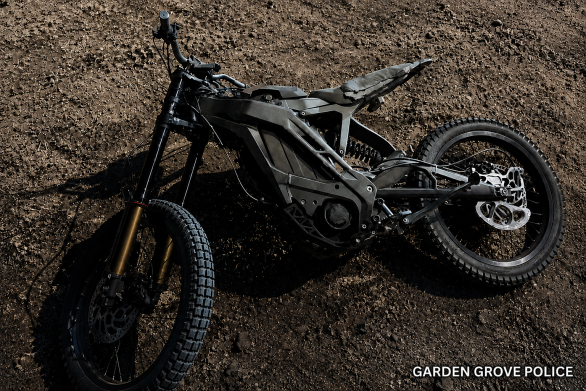 e-moto involved in the May 7, 2026 fatal crash