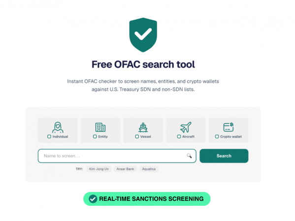 Ofac Search Tool