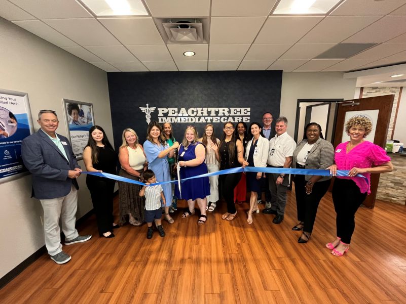 Peachtree Immediate Care Gainesville Ribbon Cuttin