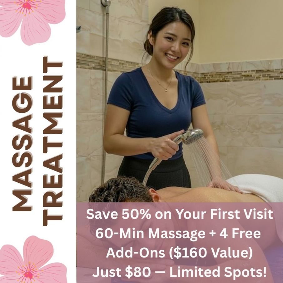 Peony Massage Spa Kirkland Massage Treatment First
