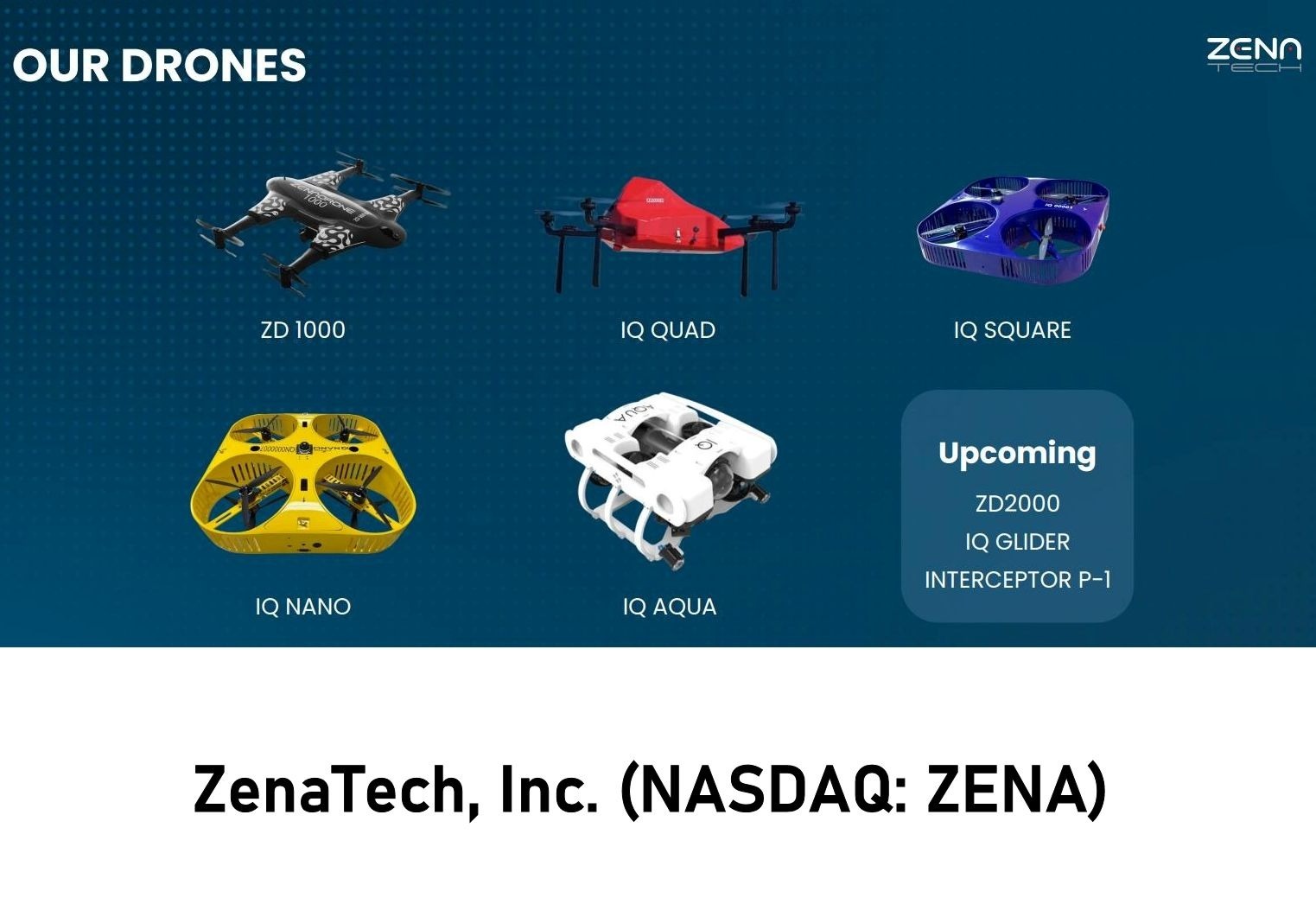 ZenaTech, Inc. (NASDAQ: ZENA) Drones